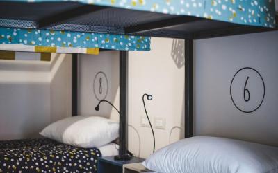 Posto Letto in Dormitorio Misto con 6 Letti