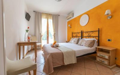 Camera Matrimoniale/Doppia con Letti Singoli con Vista Lago.