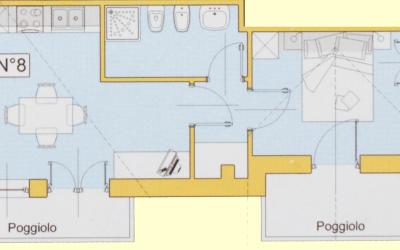 Appartamento con 1 Camera da Letto
