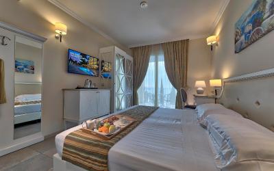 Camera Matrimoniale/Doppia con Letti Singoli con Balcone e Vista Lago