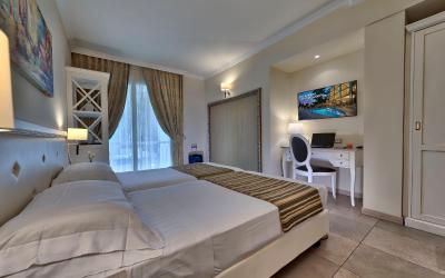 Camerau00a0Standardu00a0Matrimoniale/Doppia con Letti Singoli con Balcone