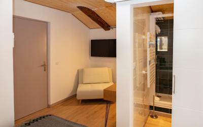 Chambre Double avec Lit d'Appoint