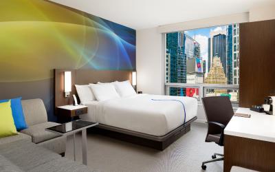 Skyline King Studio with Sofa Bed ADA Hearing/Visual
