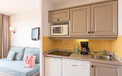 Studio avec Alcu00f4ve et Terrasse ou Balcon (4u00a0Personnes)