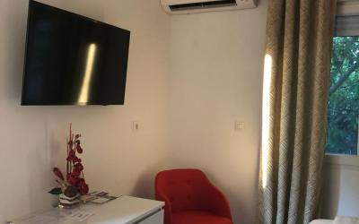 Chambre Double ou Lits Jumeaux avec Climatisation - Vue sur Jardin