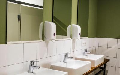 Chambre Quadruple u00c9conomique avec Salle de Bains Commune