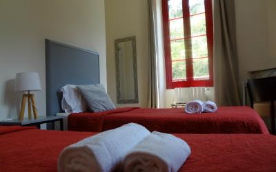 Chambre Lits Jumeaux avec Salle de Bains Privative Chambre Lits Jumeaux avec Salle de Bains Privative