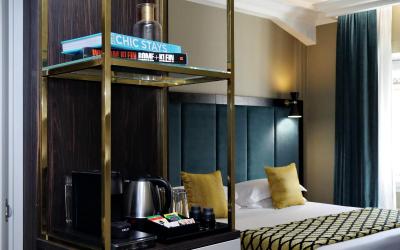 Camera Deluxe Matrimoniale/Doppia con Letti Singoli con Vista Cittu00e0