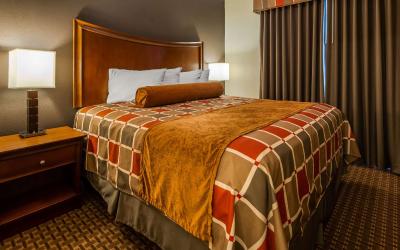 One-Bedroom Corner King Suite with Sofa Bed