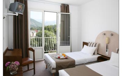 Chambre Lits Jumeaux - Vue sur Montagne