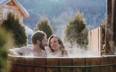 Chalet en Duplex avec Bain Nordique (4 Adultes)