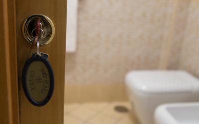 Camera Matrimoniale/Doppia con Letti Singoli con Bagno Privato Esterno