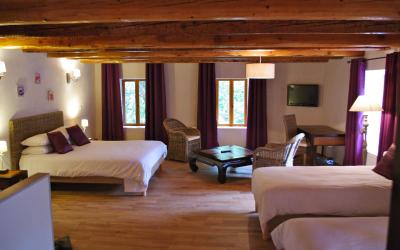 Chambre Familiale - Vue sur Jardin