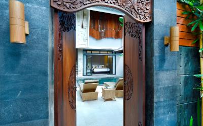 Vila 2 Kamar Tidur dengan Kolam Renang Pribadi dan Gazebo Vila 2 Kamar Tidur dengan Kolam Renang Pribadi dan Gazebo