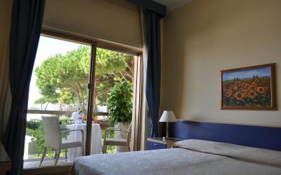 Camera Matrimoniale/Doppia con Letti Singoli con Vista Mare 