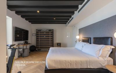 Camera Matrimoniale Deluxe Fitness con Terrazza e Vista Lago