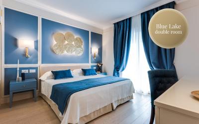 Camera Design Matrimoniale/Doppia con Letti Singoli con Vista Lago.