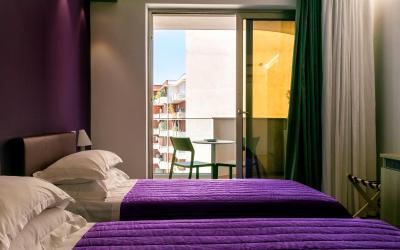 Camera Doppia con Letti Singoli con Balcone 