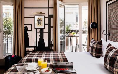 Hu00e9bergement Supu00e9rieur avec Balcon et Accu00e8s Privu00e9 au Hammam