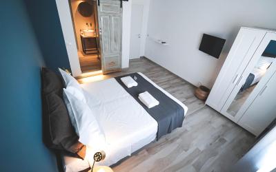 Camera Deluxe Matrimoniale/Doppia con Letti Singoli con Vista Giardino