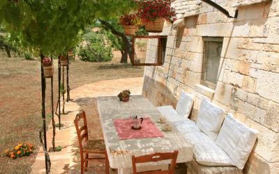 Appartamento Trullo con 1 Camera da Letto (2 Adulti + 2 Bambini)