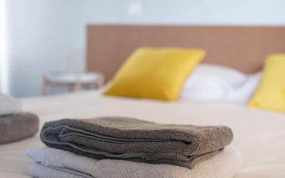 Chambre Double avec Terrasse et Cuisine Commune