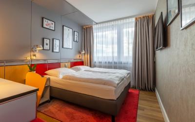 Standard Doppelzimmer mit Stadtblick