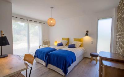 Chambre Double ou Lits Jumeaux avec Terrasse