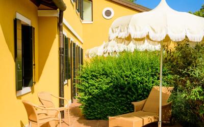 Camera Tripla con Vista Giardino