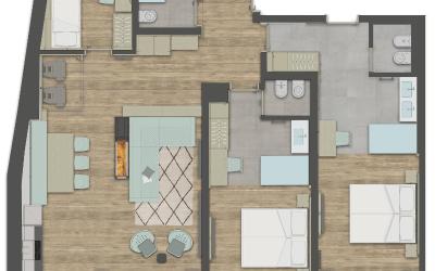 Appartamento con Vista Montagna