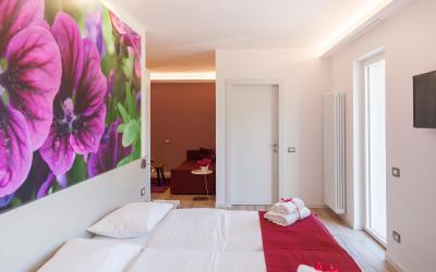 Camera Deluxe Matrimoniale/Doppia con Letti Singoli con Balcone