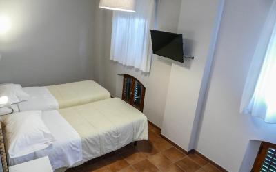 Camera Doppia con Letti Singoli con Bagno Privato 