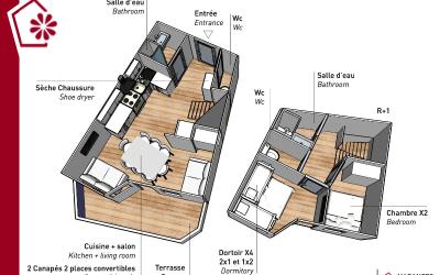 Appartement avec Vue sur la Montagne Appartement avec Vue sur la Montagne