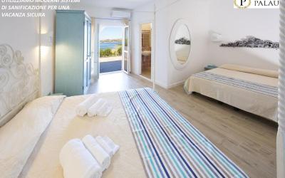 Camera Familiare con Vista Mare 