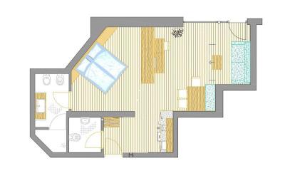 Monolocale con Terrazza