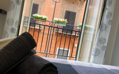 Camera Matrimoniale/Doppia con Letti Singoli con Balcone 