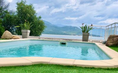 Villa avec piscine privu00e9e et vue sur la mer 