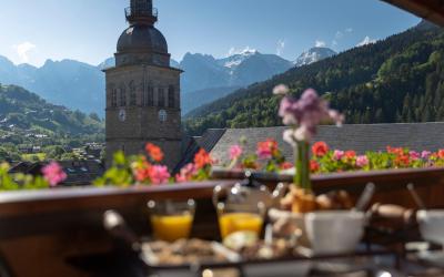 Chambre Double avec Balcon et Vue sur la Montagne