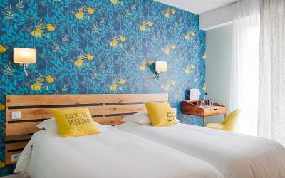 Chambre Lits Jumeaux Standard avec Vue sur Jardin