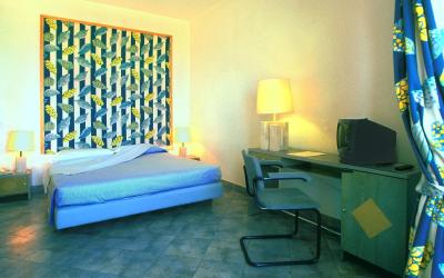 Camera Matrimoniale/Doppia con Letti Singoli con Vista Mare eu00a0Tempio