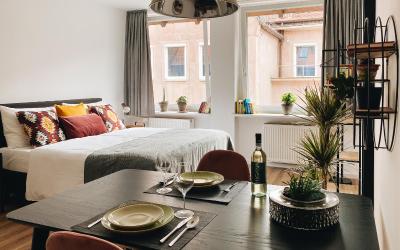 Apartment mit 1 Schlafzimmer