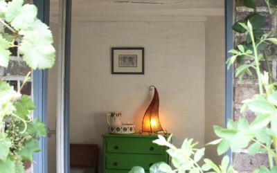 Chambre Double avec Salle de Bains Su00e9paru00e9e - Vue sur Jardin