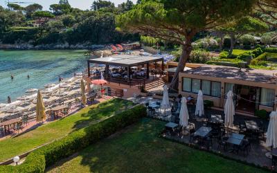 Camera Superior Matrimoniale o Doppia con Letti Singoli e Vista Mare Laterale 