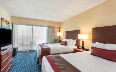 2 Double Beds, Ocean View, Non-Smoking
