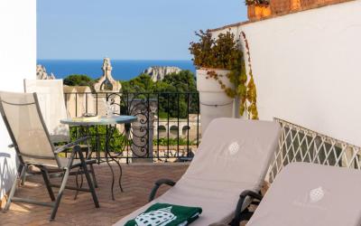 Camera Matrimoniale Deluxe con Vista Mare Laterale