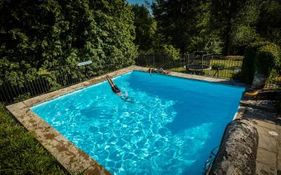 Chambre Triple - Vue sur la Piscine Chambre Triple - Vue sur la Piscine