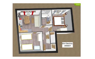 Appartement 2 Chambres