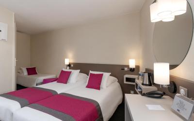 Chambre Triple - 3 Lits Simples