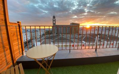 Chambre Double avec Balcon - 4u00e8me u00c9tage 