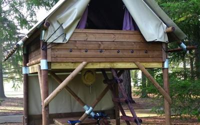 Bivouac sur Pilotisu00a0-u00a0Pas d'Installations Sanitaires Bivouac sur Pilotisu00a0-u00a0Pas d'Installations Sanitaires